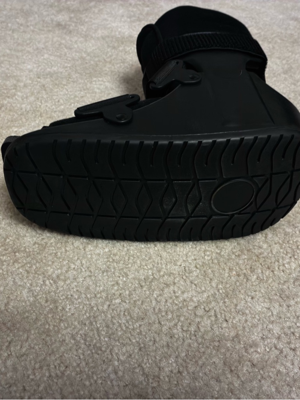 NWOT! Black Medical Walking Boot - Secure Support - Picture 3 of 4
